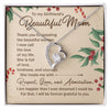 The Beautiful Woman I Now Call The Love Of My Life - A Woman Has Been Raised By A Queen - Mom Necklace, Gift For Girlfriend's Mom, Mother's Day Gift For Future Mother-in-law