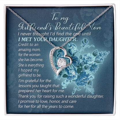I Never Thought I'd Find The One Until I Met Your Daughter - Mom Necklace, Gift For Girlfriend's Mom, Mother's Day Gift For Future Mother-in-law