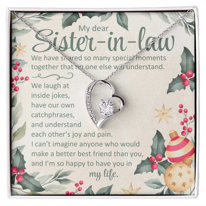 I Can't Imagine Anyone Who Would Make A Better Best Friend Than You - Women's Necklace, Sister's of Boyfriend, Gift For Sister-in-law, Christmas Gift Sister-in-law