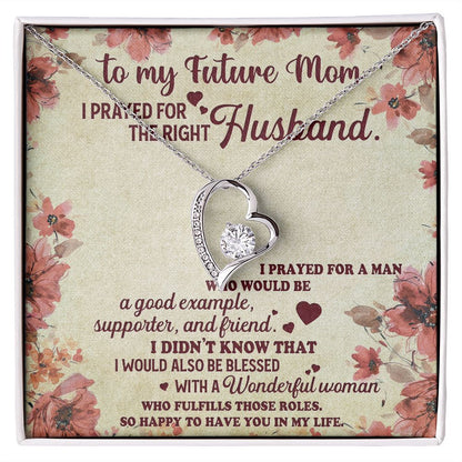 I Would Also Be Blessed With A Wonderful Woman - Mom Necklace, Gift For Future Mom, Mother's Day Gift For Future Mom