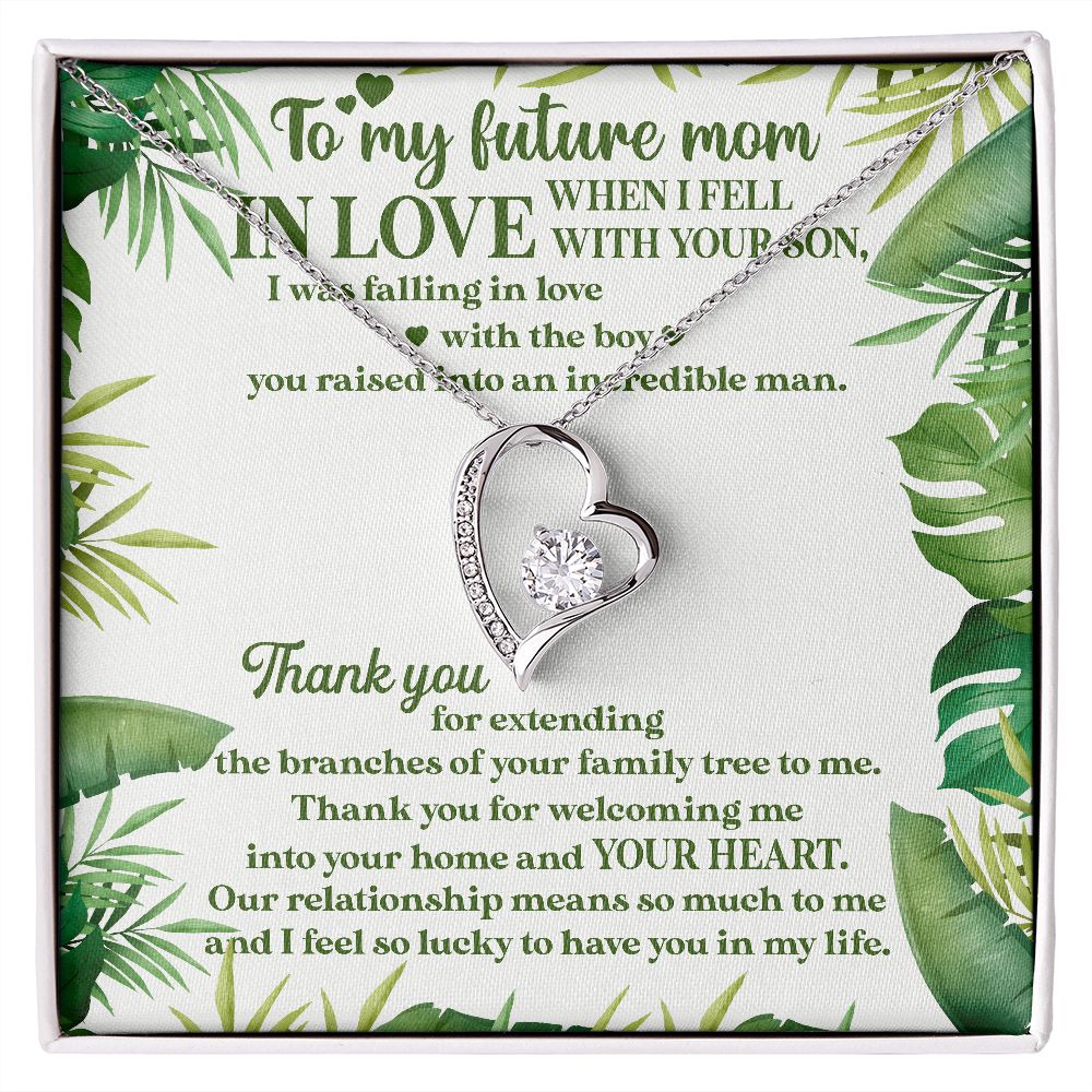 When I Fell In Love With Your Son - Mom Necklace, Gift For Future Mom, Mother's Day Gift For Future Mom