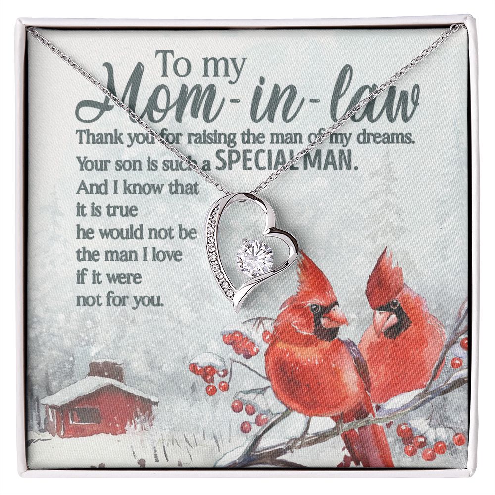 He Would Not Be The Man I Love If It Were Not For You - Mom Necklace, Gift For Mom-in-law, Mother's Day Gift For Mother-in-law