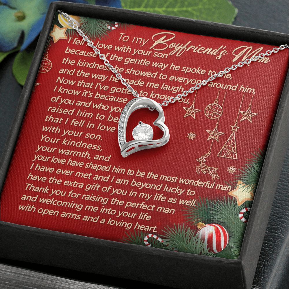 I Fell In Love With Your Son Because Of The Way He Made Me Laugh - Mom Necklace, Gift For Boyfriend's Mom, Mother's Day Gift For Future Mother-in-law