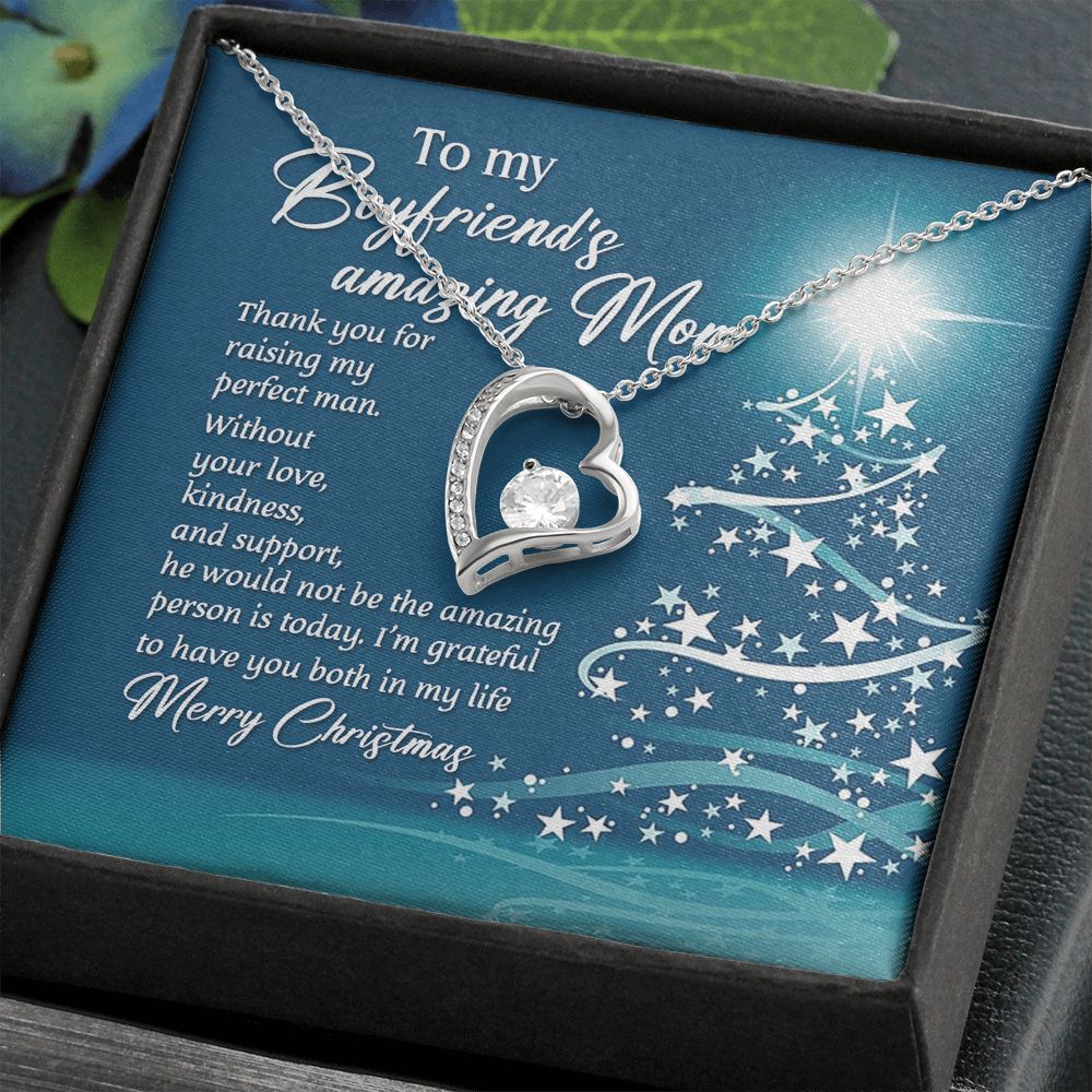 I'm Grateful To Have You Both In My Life - Mom Necklace, Gift For Boyfriend's Mom, Mother's Day Gift For Future Mother-in-law