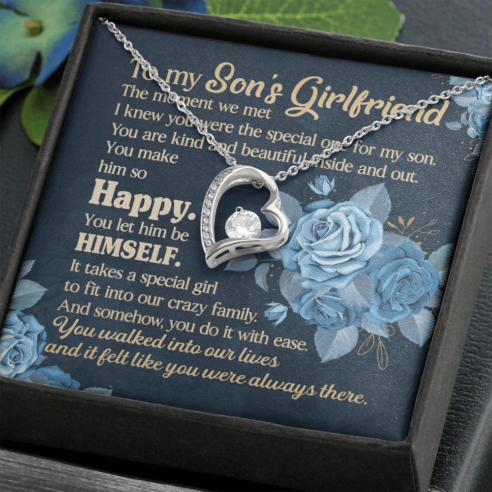 I Knew You Were The Special One For My Son - Women's Necklace, Gift For Son's Girlfriend, Gift For Future Daughter-in-law