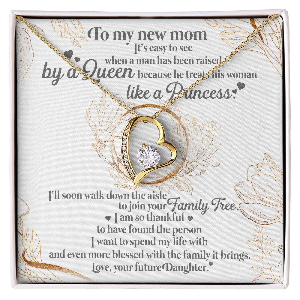 A Man Has Been Raised By A Queen - Mom Necklace, Gift For New Mom, Mother's Day Gift For New Mom