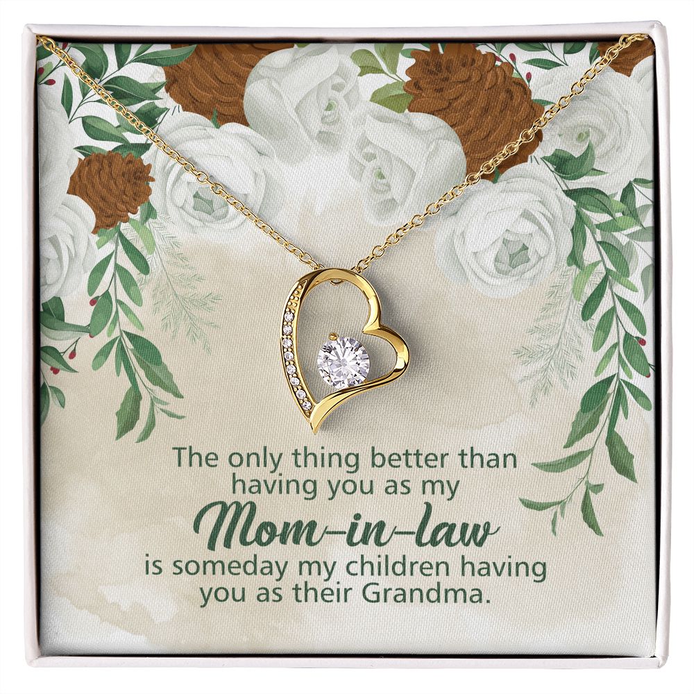 My Children Having You As Their Grandma - Mom Necklace, Gift For Mom-in-law, Mother's Day Gift For Mother-in-law