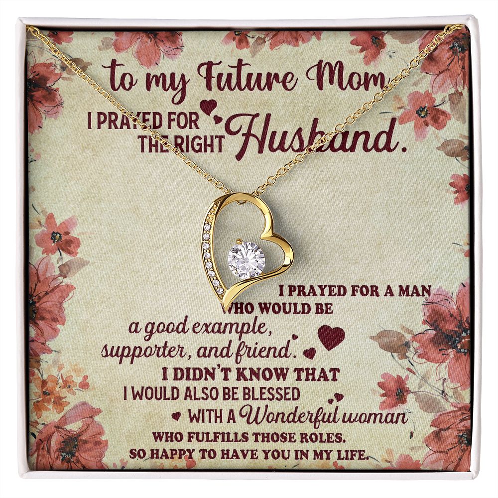 I Would Also Be Blessed With A Wonderful Woman - Mom Necklace, Gift For Future Mom, Mother's Day Gift For Future Mom