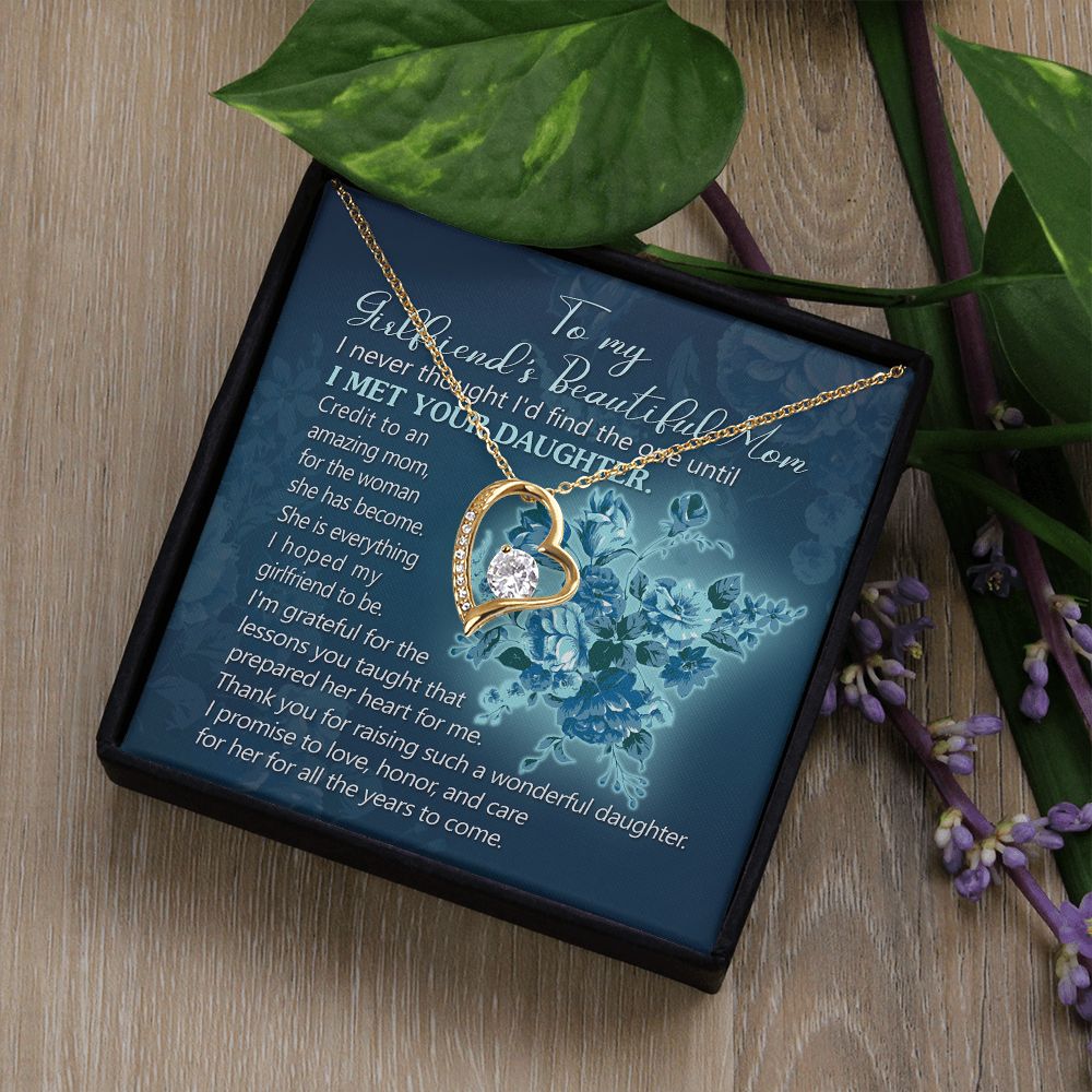 I Never Thought I'd Find The One Until I Met Your Daughter - Mom Necklace, Gift For Girlfriend's Mom, Mother's Day Gift For Future Mother-in-law