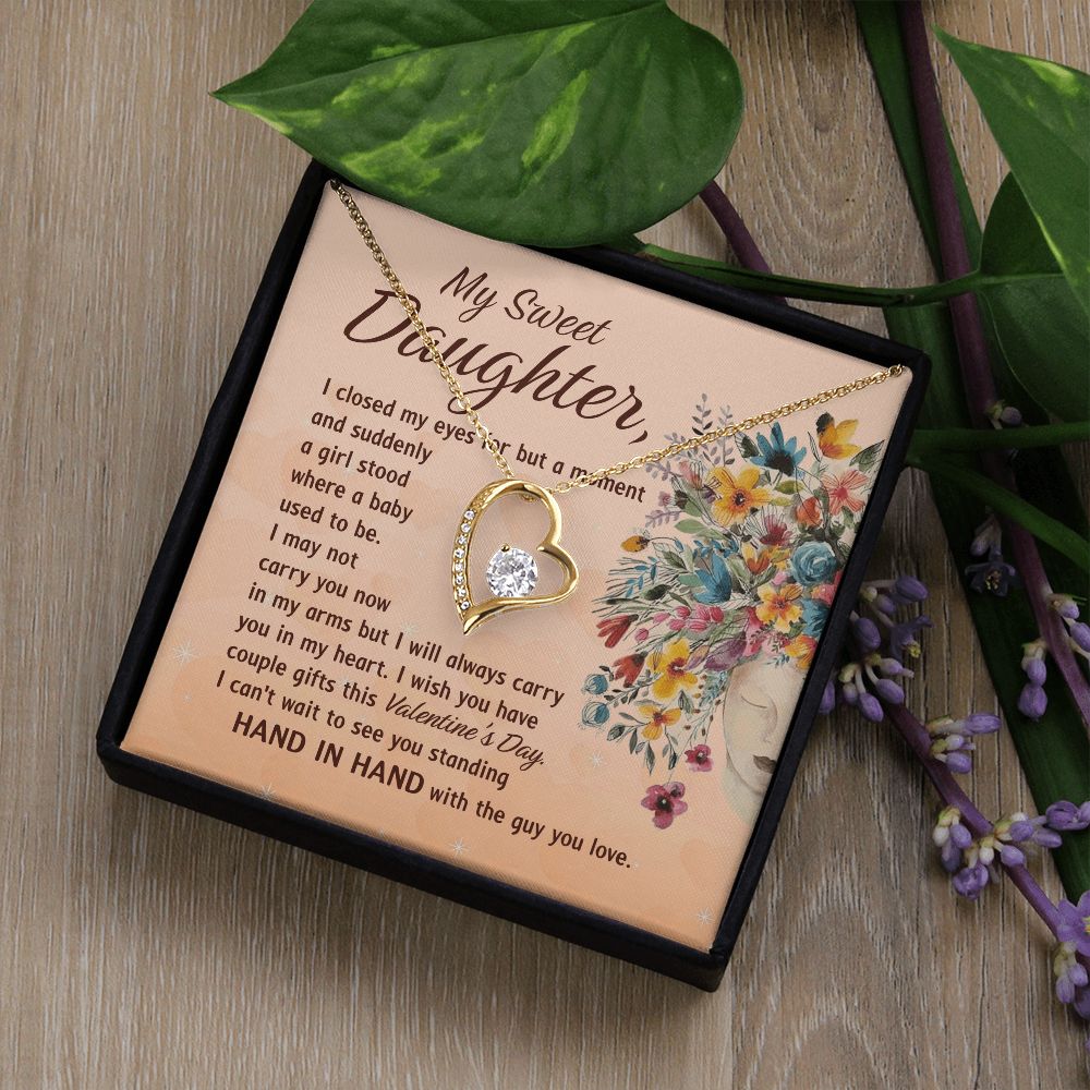 I Wish You Have Couple Gifts This Valentine's Day - Women's Necklace, Gift For Daughter, Valentine's Day Gift For Daughter