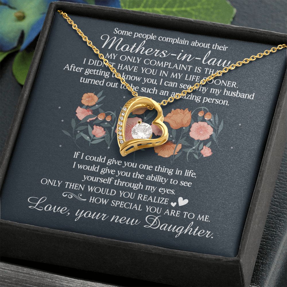 I Didn't Have You In My Life Sooner - Mom Necklace, Gift For Boyfriend's Mom, Mother's Day Gift For Future Mother-in-law