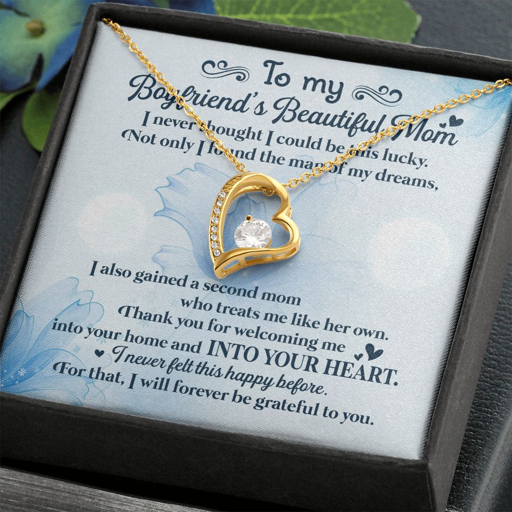 I Never Thought I Could Be This Lucky - Mom Necklace, Gift For Boyfriend's Mom, Mother's Day Gift For Future Mother-in-law